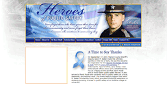 Desktop Screenshot of heroesofpublicsafety.org