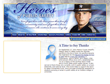 Tablet Screenshot of heroesofpublicsafety.org